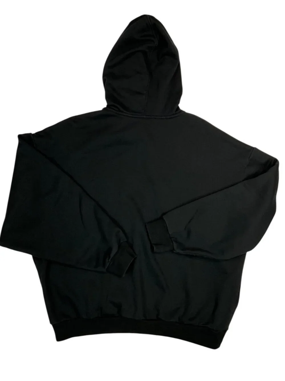 Alo Unisex Accolade Hoodie Sweatshirt Black XXS/XS Logo Oversized